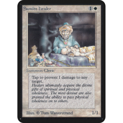 MTG \ >>>Samite Healer<<< // Alpha - 341 Trading - Magic - Image 1