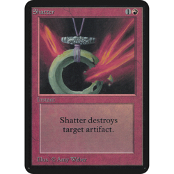MTG \ >>>Shatter<<< // Alpha - 341 Trading - Magic - Image 1