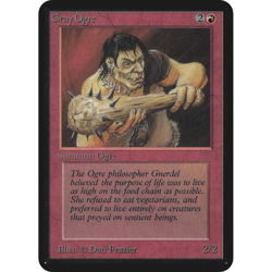 MTG \ >>>Gray Ogre<<< // Alpha - 341 Trading - Magic - Image 1