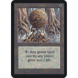 MTG \ >>>Wooden Sphere<<< // Alpha - 341 Trading - Magic - Image 1