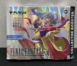 Magic the Gathering MTG Universes Beyond: Final Fantasy Collector Booster 2 PACK - Image 1