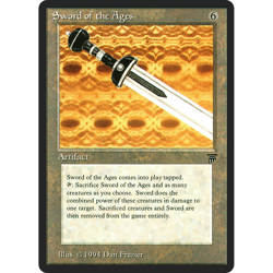 MTG \ >>>Sword of the Ages<<< // Legends - 341 Trading - Magic - Image 1