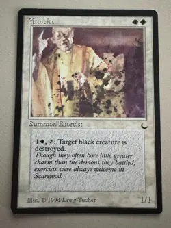 Exorcist - MTG - The Dark- Englisch ©1994 M/NM Rare - Image 1