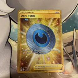 Dark Patch 216/196 - Lost Origin - Gold Secret Rare - Pokemon TCG 2022 - NM - Image 3
