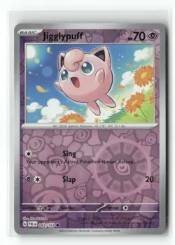 Jigglypuff 083/193 Common Paldea Evolved Pokemon Reverse Holo Near Mint - Image 1
