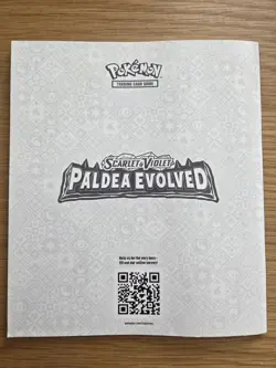 POKEMON TCG PALDEA EVOLVED ETB PLAYERS GUIDE BOOKLET - Image 2