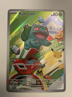 Pokemon TCG First Partner Illustration Collection Series 1 Kanto GEN 1 Starters - Image 4