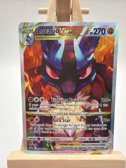 Pokemon Sword & Shield "Lucario VSTAR" SWSH291 / Black Star Promo / Near Mint - Image 1