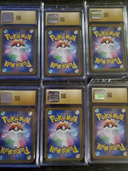 6x CGC PRISTINE 10 Japanese Pokemon Art Rare Holo Lot! Modern Full Arts - Image 2