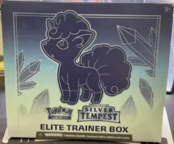 Pokemon Sword & Shield Silver Tempest Elite Trainer Box (Opened) - Image 1