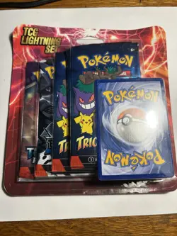 Pokemon TCG Lightning Set 4 Packs + 1 Bonus Card! Brand New/Sealed! - Image 1