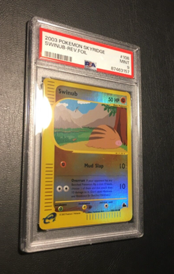 Swinub Reverse Holo | Skyridge | PSA 9 Mint | englisch | Quiekel | Pokemon - Image 3
