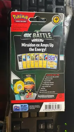 Brand new Pokemon TCG: Miraidon EX Battle Deck AUTHENTIC - Image 2