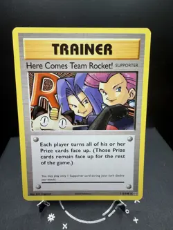 Pokemon TCG XY Evolutions Here Comes Team Rocket! 113/108 Secret Rare NM! - Image 1