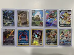 Pokemon Cards Illustration Rare (IR) Full Art Lot Of 10 - Image 1