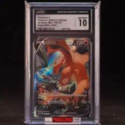 Charizard V SR CS5aC-132/127 Pokemon Card Chinese CGC 10 #2 - Image 1