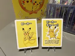 Pokemon TCG Pikachu Old Maid x2 NM cards - Image 1