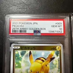 PSA 10 Pikachu Pokemon 25th Collection Special Art Rare Pokemon Card - Image 3