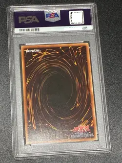 PSA 10 Dark Magician YuGiOh Initial Reprint Ultra Rare YuGiOh Card - Image 2