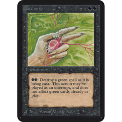 MTG \ >>>Deathgrip<<< // Alpha - 341 Trading - Magic - Image 1