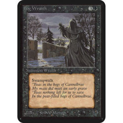 MTG \ >>>Bog Wraith<<< // Alpha - 341 Trading - Magic - Image 1