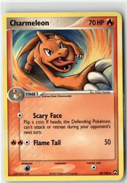 Pokemon Power Keepers Charmander & Charmeleon Set Of 2 Cards - NM - Image 2