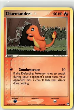 Pokemon Power Keepers Charmander & Charmeleon Set Of 2 Cards - NM - Image 4