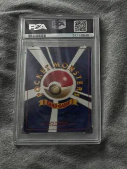 Pokemon Card Sandshrew No. 027 No Rarity Symbol Base Set 1st 1996 PSA 9 MINT - Image 2