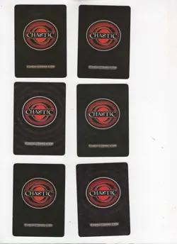 Lot #0001. 6 Chaotic Creature cards. Overworld Rare. with some coppers - Image 2