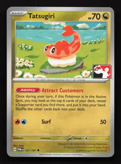 Tatsugiri 131/167 Uncommon Prize Pack Series Cards NM - Image 1