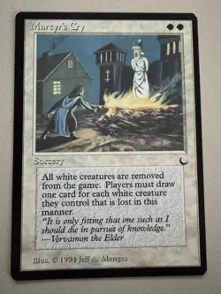 Martyr's Cry - MTG - The Dark- Englisch ©1994 M/NM rare - Image 1