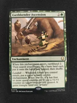 MTG Earthbender Ascension 0175 Avatar: The Last Airbender NM - Image 1