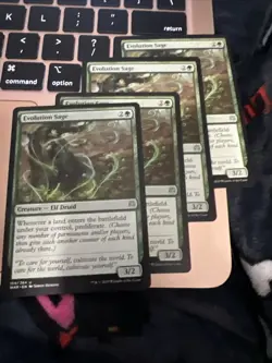 Evolution Sage War of the Spark Regular x4 Playset Mtg - Image 1