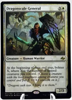 Dragonscale General 011/185 Foil Intro Pack Promo Fate Reforged FRF MTG LP - Image 1