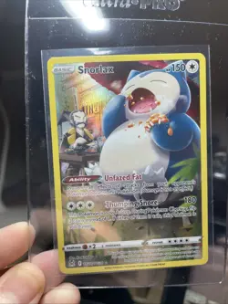 2022 Pokemon SWSH Lost Origin SNORLAX TG10/TG3 Ultra Rare Trainer Gallery - Image 4