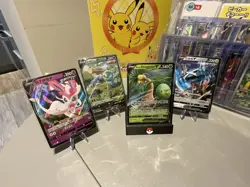 Pokemon TCG rare Bundle all 9 cards, mixed languages and sets - Image 2