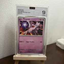 PSA PCG 9 MEWTWO 2024 POKEMON SCR EN #059 STELLAR CROWN - Image 1