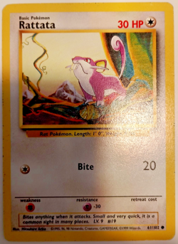 Set of 19 Pokemon Cards Colourless Base Set Basic Cards 1999 Wizards GAMEFREAK - Image 4