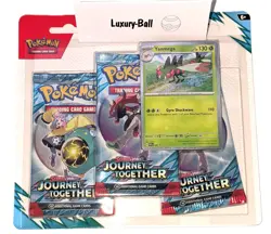 Pokemon TCG Journey Together Triple Blister Pack (Yanmega) - Brand New (Sealed) - Image 1