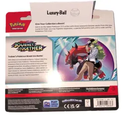 Pokemon TCG Journey Together Triple Blister Pack (Yanmega) - Brand New (Sealed) - Image 2