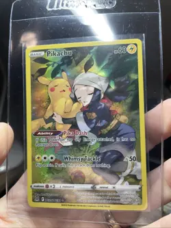 Pokemon Pikachu TCG TG 05/30 Lost Original Trainer Gallery Full Art, Nintendo - Image 3