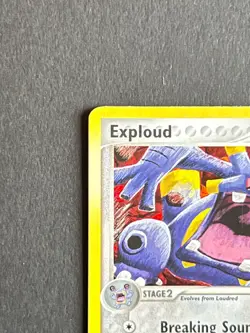 Pokemon Exploud 6/101 EX Hidden Legends REVERSE HOLO Rare Vintage 2004 LP - Image 2