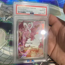 2024 Pokemon TWM Enamorus Illustration Rare PSA 10 Gem MT 180/167 - Image 3