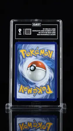 2025 POKEMON MEGA EVOLUTION #179/132 LUCARIO EX SPECIAL ILLUSTRATION RARE TAG 9 - Image 2
