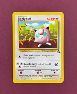 Pokemon 2000 Black Star Promo #7 'Jigglypuff' Vintage Wizards of the Coast TCG - Image 1