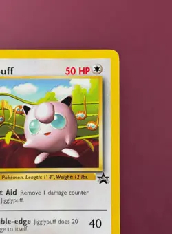 Pokemon 2000 Black Star Promo #7 'Jigglypuff' Vintage Wizards of the Coast TCG - Image 3