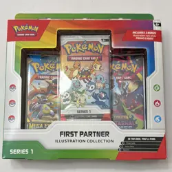 🔥 Pokemon TCG First Partner Illustration Collection Series 1 Box Sealed Promo - Image 2