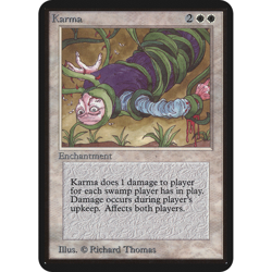 MTG \ >>>Karma<<< // Alpha - 341 Trading - Magic - Image 1