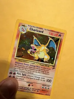 Pokemon Charizard 4/130 Base Set 2 Holo Rare 120 HP 2000 Wizards - Image 2
