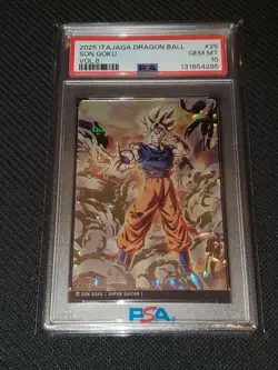 PSA 10 Goku Dragon Ball 6th Series Special Art Rare Dragon Ball Card - Image 1